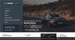 Desktop Screenshot of mazda.zdanowicz.pl