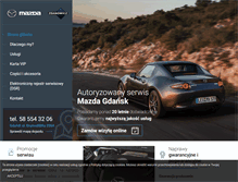 Tablet Screenshot of mazda.zdanowicz.pl